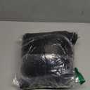 Shappy 90 ft 6 Rolls Black Tinsel Garland for Halloween Christmas Decor Glitter Metallic Twist Garland for Wedding Birthday Party Indoor Outdoor Hanging Home Decor