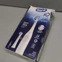 Oral-B iO Series 2 Rechargeable Electric Powered Toothbrush, Pure White with 1 Gentle Care Brush Head - Automatic Pressure Sensor to Protect Gums - 3 Modes - 2 Min Timer