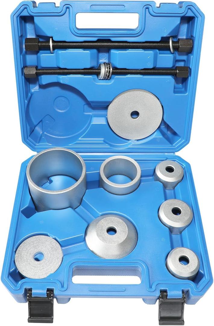 DPTOOL Bushing Press Kit Rear Axle Arm Suspension Bushing Removal Install Tool Kit Compatible with Audi Volkswagen Bushing Puller Tool