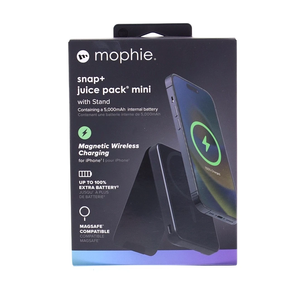 Mophie - snap+ juice pack mini with stand - Black