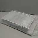 AUPSEN White Monitor Stand Riser, 2-Tier Wood Computer Desk Organizer with Drawer, Pen Storage & Phone Holder, Office Desk Accessories Desktop Organizer for Office Supplies