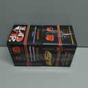 2 x 4-Pack Car Dent Puller Tool Kit - Professional Dent Removal for Cars, Glass, Screens, Tiles, and More! Perfect for Easy Dent Repair (2 Large Orange +2 Small Orange)