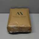 Amlie Home Honeycomb Knit Throw Blanket for Couch, Dual-Sided Soft Chenille Decorative Blankets for Sofa & Chair, 50"x60", Khaki & White