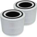 PUREBURG Replacement Filter Compatible with Simply Conserve AM-AP1115-WH 1000 Series Tabletop Air Purifier,2-Pack H13 True HEPA Activated Carbon 4-Stage Filtration