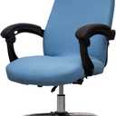 Melaluxe Office Chair Cover - Universal Stretch Desk Chair Cover, Computer Chair Slipcovers (Size: L) - Sky Blue