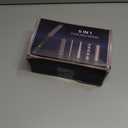 Lopeie 5 in 1 Wand Curling Iron Set, Hair Styling Tools with Thermal Brush and 4 Interchangeable Ceramic Barrels from 1/2 to 1 1/2 inch, Fast Heating, Dual Voltage Hair Curler, Gifts for Women (Rose Gold)