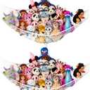 Lilly's Love Stuffed Animal Hammock, 2 Pack | Corner Hanging Organizer, Toy Storage, Stuffed Animal Storage | Easy to Hang Plushie Net w/Anchors & Hooks | Cute Room, Bedroom & Home Decor (White)
