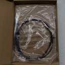 Amazon Basics 3.5mm Aux Audio Cable for Stereo Speaker or Subwoofer with Gold-Plated Plugs, 4 Foot, Black