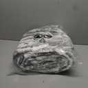 GarveeHome Electric Blanket Heated Throw, Heated Blanket Cozy Faux Rabbit Fur with 4 Heating Levels & 4 Hours Auto Off, Over-Heat Protection, Machine Washable, ETL Certification, Marble Gray 50"x60"