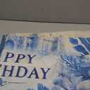 Frozen Birthday Party Decorations, Princess Castle Backdrop for Girls, 71x43 Inch Large Banner, Magical Snow Queen Winter Wonderland Photography Background, Ice Theme Kids Event Decor