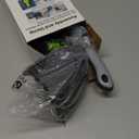 SupMaKin Fresh Meat Slicer, Thickness Adjustable 2 or 4 mm, 17 IN 1 Stainless Steel Manual Meat Cutter, Cleaver Kitchen Knife, Jerky Slicer Suit for Chicken Breast Beef Pork (Gray)