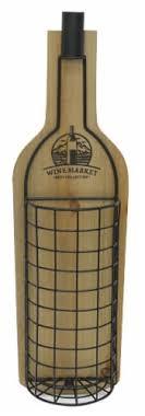 Crystal Art Gallery Wood & Metal Cork Holder