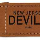 Rico Industries NHL Hockey Laser Engraved Carabiner Keychain