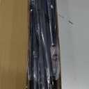 ALLZONE Adjustable Tension Curtain Rod, 42 to 78 Inches, Spring Loaded Curtain Rods No Drilling, Renter Friendly Tension Rod for Windows, Shower, Closet, No Drill, Non-Slip, Black