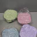 8 Pcs Square Glass Food Storage Container with Lids, 16OZ Square Glass Meal Prep Containers Set, 2 Cup glass Food Storage for Lunch Salad, Microwave, Oven, Freezer, Dishwasher Safe (4 Pack)