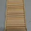 Niteangel Hamster Climbing Toy Wooden Ladder Bridge for Hamsters Gerbils Mice and Small Animals (Large - 10.35'' L)