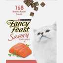 Fancy Feast Savory Cravings 168 Break Apart Cat Treats Salmon Jul2025 2Pcs