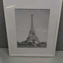 upsimples 16x20 Picture Frame, Display Pictures 11x14 with Mat or 16 x 20 Without, Wall Hanging Poster Frame, White, 1 Pack