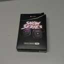 ALECK Snow Series Pro Wireless Bluetooth Ski & Snowboard Helmet Speakers, Fits Audio-Ready Helmet Ear Pockets, Glove Friendly Controls, Built-in Mic for Hands-Free Calls