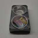 Upgraded Elevated Cat Bowls with Food Mat+2Pack 5.5Inches Replaceable Bowl