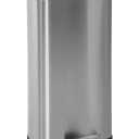 Kitchen Trash Can With Lid Step Trash Bin Fingerprint-Proof For Office Bedroom