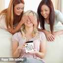 Homsolver 30th Birthday Candle Gifts for Women Men, Happy 30th Birthday Decorations Gift for Her Him, Funny 30 Years Old Gifts Ideas- Lavender Candles