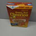 Honey Nut Cheerios Cereal, Limited Edition Heart Shapes, Affirmations Box, Heart Healthy, Gluten Free, Giant Size, 27.2 oz (EXP 04/19/26)