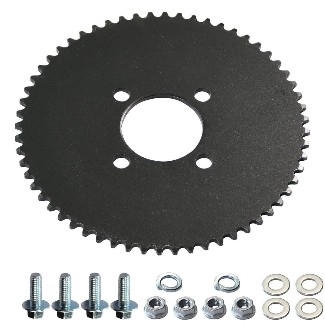 JNDO Mini Bike Sprocket 60T Rear Sprocket 35 Chain for Predator 79cc/212cc/420cc Engines Mini Bikes Go Karts & Drift Trikes (Black)