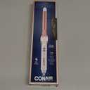 Conair Double Ceramic 3/4-Inch Curling Iron, -inch barrel produces tight curls  for use on short to medium hair (White)