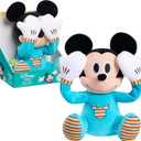 Disney Baby Peek-A-Boo Plush, Mickey Mouse, Officially Licensed Kids Toys for Ages 09Month by Just Play