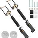 3611-YHD 2PCS Heavy Duty Rear Leaf Spring Suspension Enhancement Kit Fit for Ford F150 4WD HD (2009-2023) | 25-50% Strength Boost, 2-3 Inch Lift
