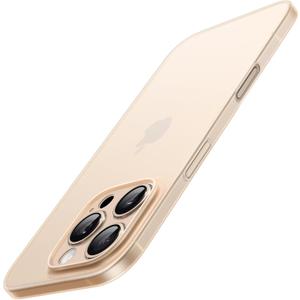 JETech Ultra Slim Case for iPhone 16 Pro Max 6.9 Inch, Camera Lens Full Protection, Lightweight Matte Finish PP Hard Minimalist Cover (Desert Titanium)