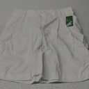 Willit Women's Linen Shorts Wide Leg Dress Casual Summer Pleated Shorts High Waisted with Pockets 7" 10" (White), Small