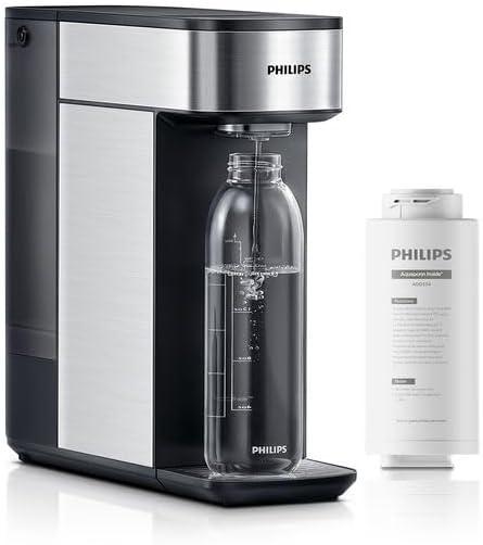 PHILIPS Reverse Osmosis Water Filter Countertop, Compact 5 Stage RO Water Filtration System Purifier Dispenser with Aquaporin Technology, NSF/ANSI 372 Certified, Reduce TDS