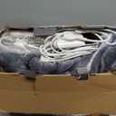 Heated Electric Blanket Queen Size - 84" x 90" Heating Blanket with Dual Control, 10 Heating Levels & 8 Hours Auto Off, Soft Warm Flannel Blanket, Christmas Birthday Gifts for Senior Grandma (Ivory Gray)