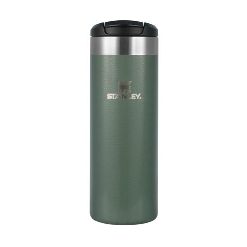 Stanley AeroLight Transit Bottle 16 oz | Locking Drink Through Lid | Leak Resistant Water Bottle or Coffee Travel Mug | Lightweight Insulated Stainless Steel | BPA-Free | Shale