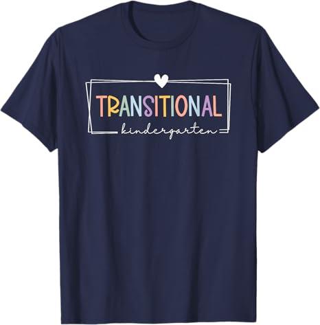 TK Teacher Transitional Kindergarten First Day Back School Men Women Kids T-Shirt, Medium, Navy Blue