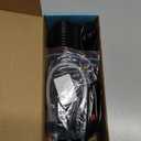 Aquarium Filter for 10-45 Gallon Tank, U-V Fish Tank Green Clean Machine Submersible Powerful Pump Canister Filter 158GPH for Pond Turtle Tank Saltwater Freshwater Crystal Clear Green Killing