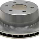 ACDelco Silver Rear Brake Rotor 18A1412A | GM 19241820 Brake Rotors for Select Cadillac Escalade, Chevrolet Avalanche, Express, Chevy Silverado, Suburban, Tahoe, GMC Yukon, Sierra, and more