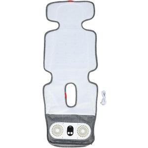 Keenso Baby Car Seat Cooling Liner,Stroller Cooling Pad with Dual Fan for Stroller, Car Seat