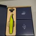 Philips Norelco One 360 Hybrid Face, Electric Beard Trimmer and Shaver, with 360 Technology, 1x 360 for Face, 5in1 Adjustable Comb, Model QP2724/90 (Black & Lime Green)