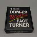 Donner Wireless Page Turner Pedal Teleprompter App Control Foot Pedal for Tablets Phones Rechargeable (Brown)
