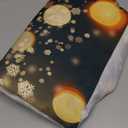 Mocsicka 10x8ft Winter Snowflake Christmas Tree Backdrop Christmas Glitter Bokeh Newborn Baby Shower Birthday Photo Backdrops Xmas Pine Tree Party Decors Photography Background