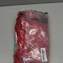 JUMISEE Embroidery Satin Homecoming Dress with Bow Modest Strapless Mini Dresses A Line Short Prom Dress Party Gown Red Small