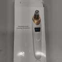 2026 Blackhead Remover with 5 Suction Heads & 4 Gold Extractor Needles, Electric Blackhead Vacuum Pore Vacuum for Deep Facial Cleaning, USB Rechargeable for Women & Men-Khaki