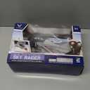 Lollipop United States Air Force Sky Raider Fighter Jet Toy Airplane with Pilot & Missile - Realistic Military Aircraft & Soldier Action Figure - Bomber Plane Model for Kids 3+