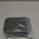 Hatori Travel Jewelry Box, PU Leather Small Jewelry Organizer for Women Girls, Portable Mini Travel Case Display Storage Holder Boxes for Stud Earrings, Rings, Necklaces, Bracelets. (Black)