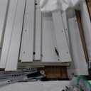 YITAHOME 60" Wooden Dog Crate Furniture with Removable Divider & Storage Drawers, Double Door Kennel with Locks for Medium and Large Dogs, Multi-Functional Dog Crate End Table for Indoor use, White