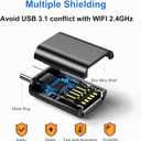 5 x USB C to USB Adapter,USB C Male to USB 3.0 Female Adapter Thunderbolt 3 OTG Converter,Compatible with MacBook Pro,MacBook,iPad/Samsung Galaxy S20-S23 / Dell XPS,and More USB Devices