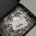 ERKOON 3.5 inch Double Ended Snap Hooks,110lbs Metal Clips Load Capacity Zinc Alloy Double Sided Clips Heavy Duty Trigger Snap for Dogs Leashes/Water Bucket/Horse Feed/Hammocks Bolt Snap (20 Pack)